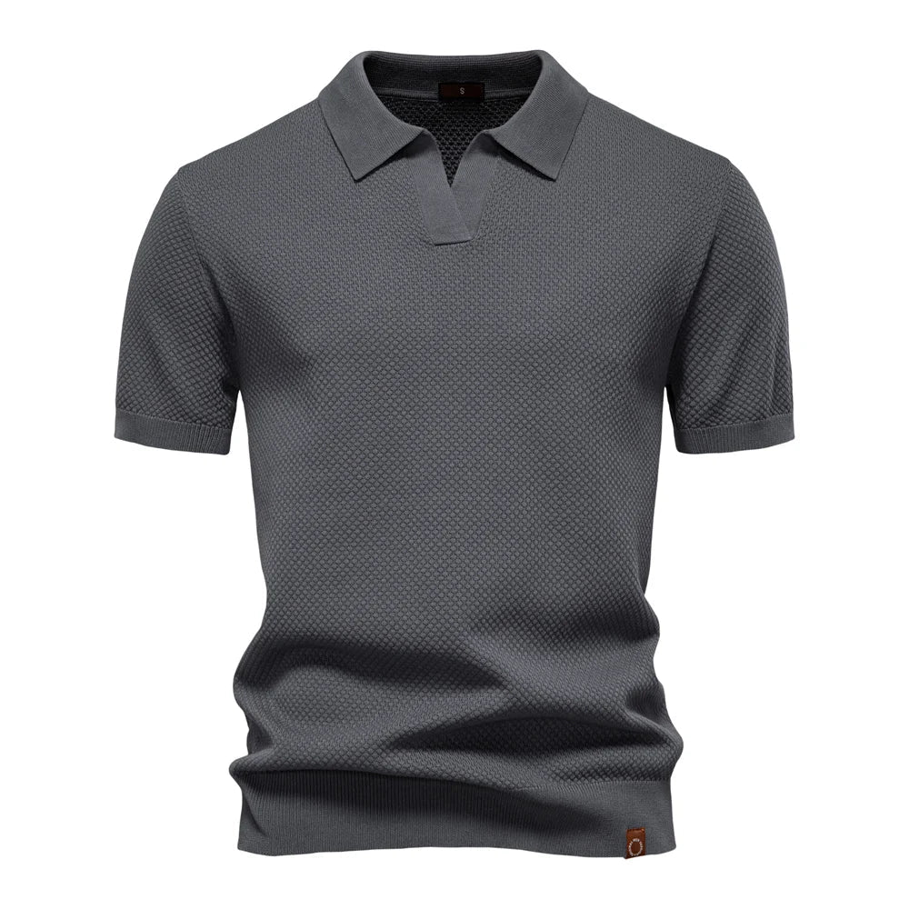 Polo Shirt Heren | Open Kraag & Luchtig Draagcomfort