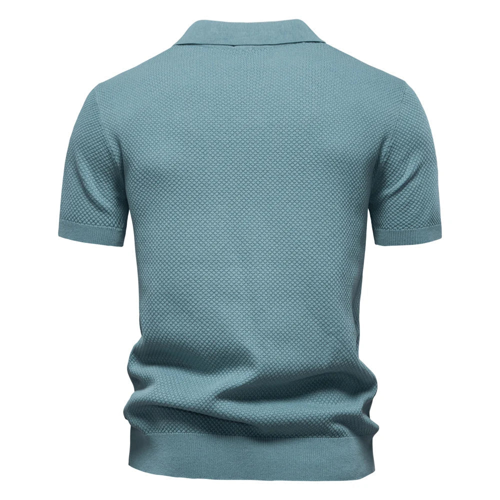 Polo Shirt Heren | Open Kraag & Luchtig Draagcomfort