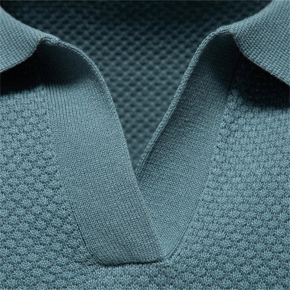 Polo Shirt Heren | Open Kraag & Luchtig Draagcomfort
