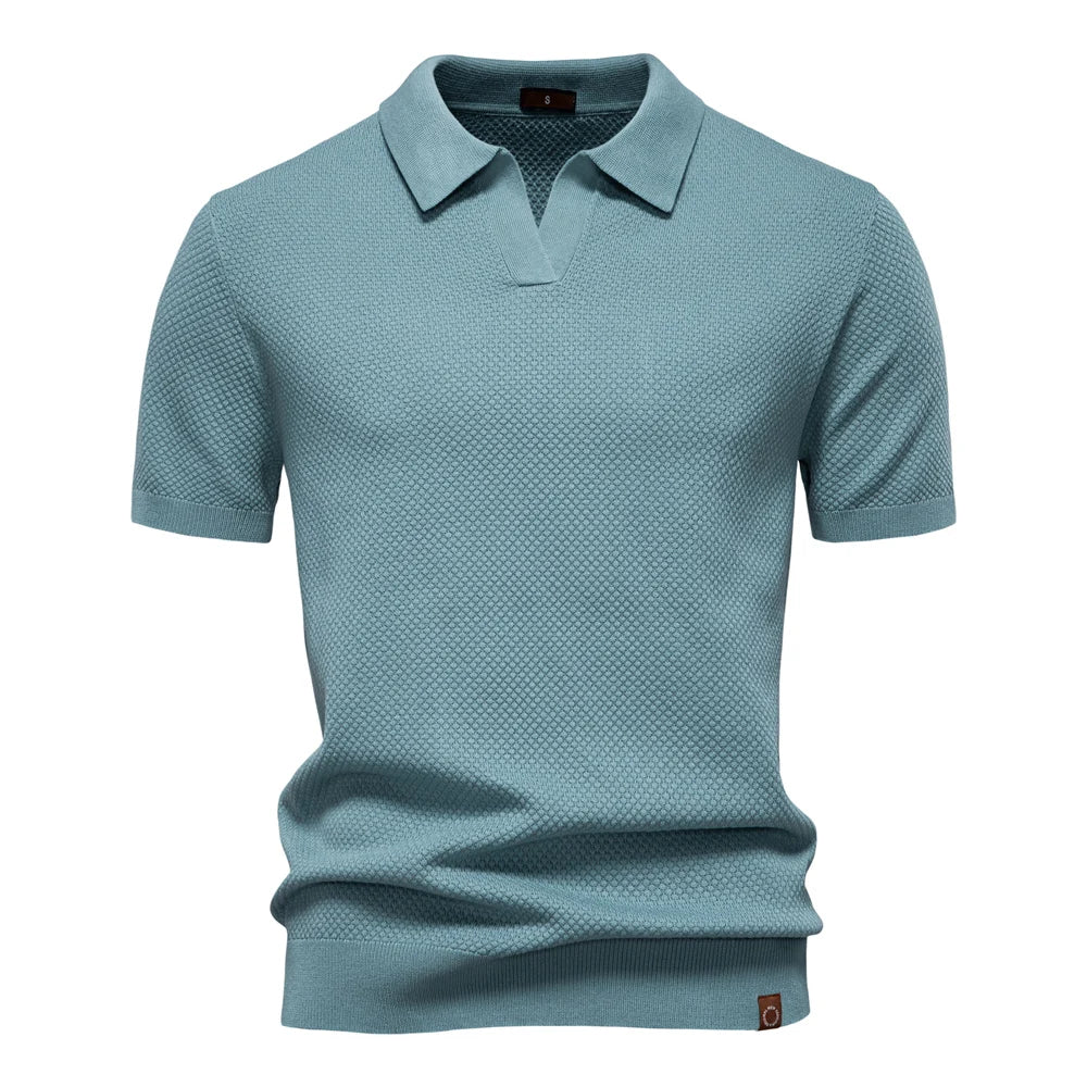 Polo Shirt Heren | Open Kraag & Luchtig Draagcomfort