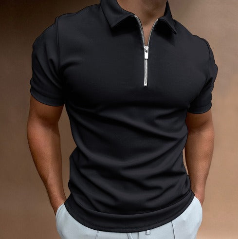 Polo Shirt Heren | Ritssluiting & Tijdloze Stijl