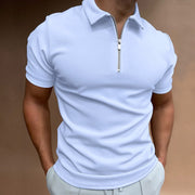 Polo Shirt Heren | Ritssluiting & Tijdloze Stijl