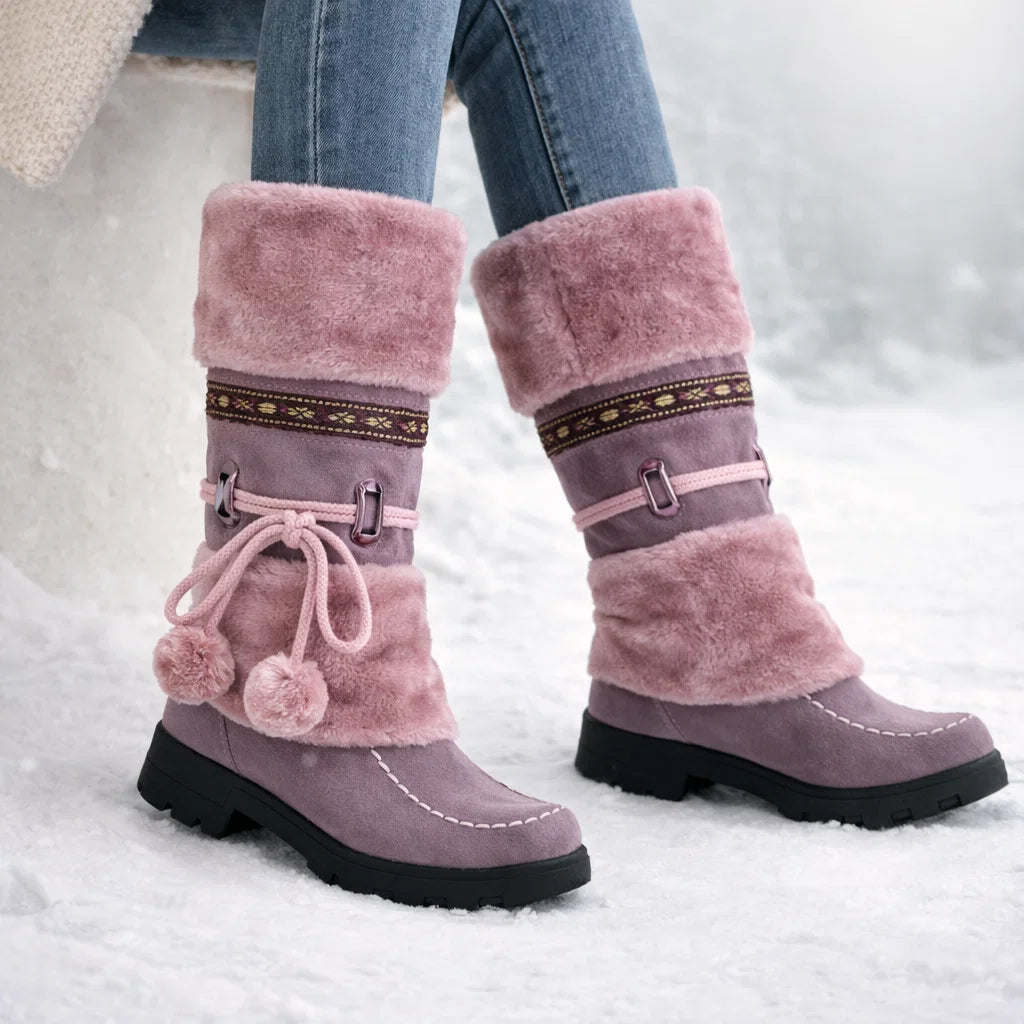 Rena | Pluche sneeuwlaarzen