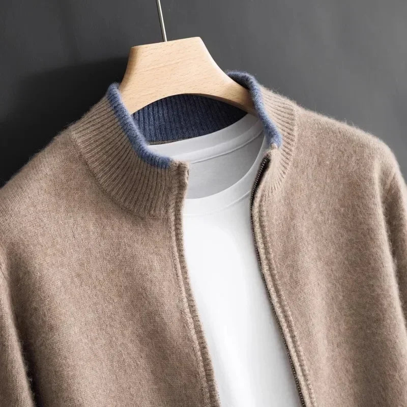 Riku Cashmere Zip Jast