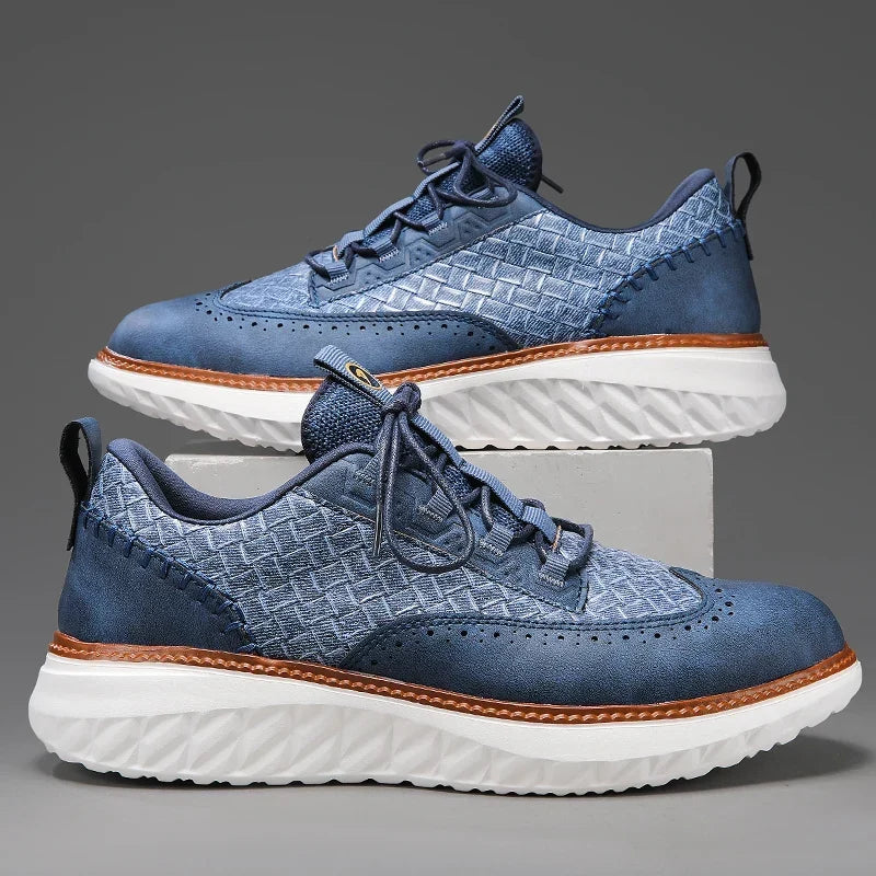Lancaster Wingtip Leren Sneakers