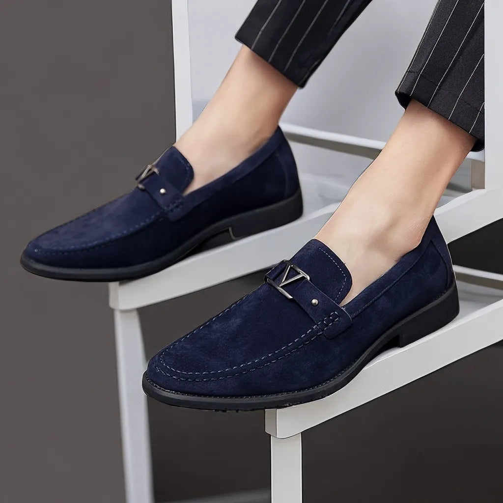 Vellini Classics Handgemaakte Suède Loafers