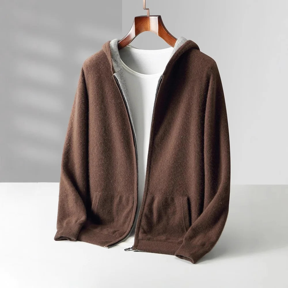 Koji Reversible Cashmere Zip Jast