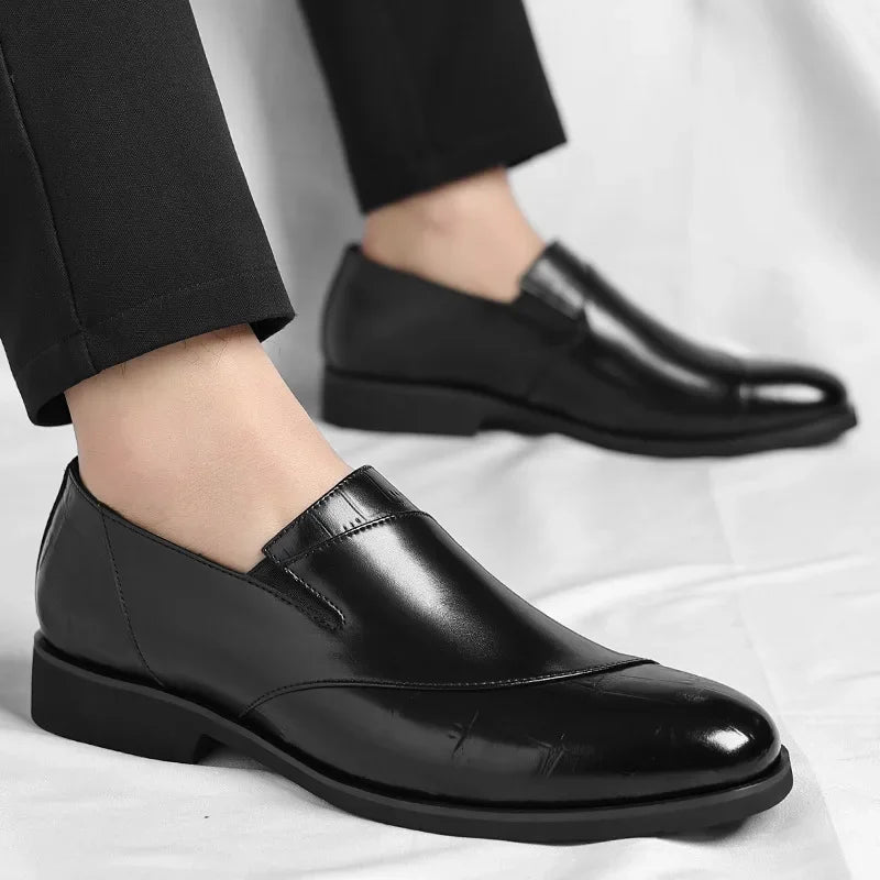 Sutton Leren Loafers