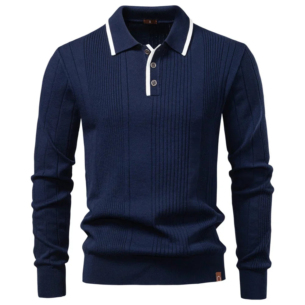 Theon | Heren Winter Poloshirt