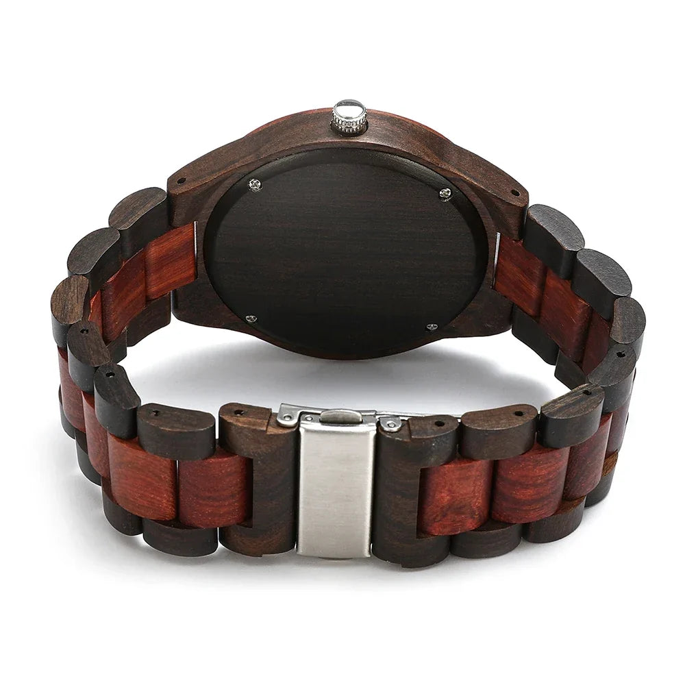 Corwin Houten Kwarts Horloge