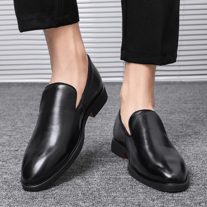 Rosso Leren Loafer