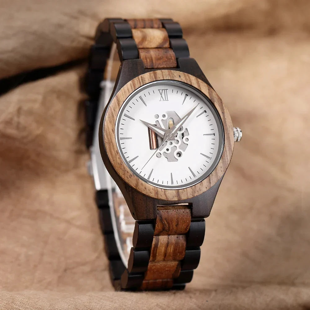 Corwin Houten Kwarts Horloge