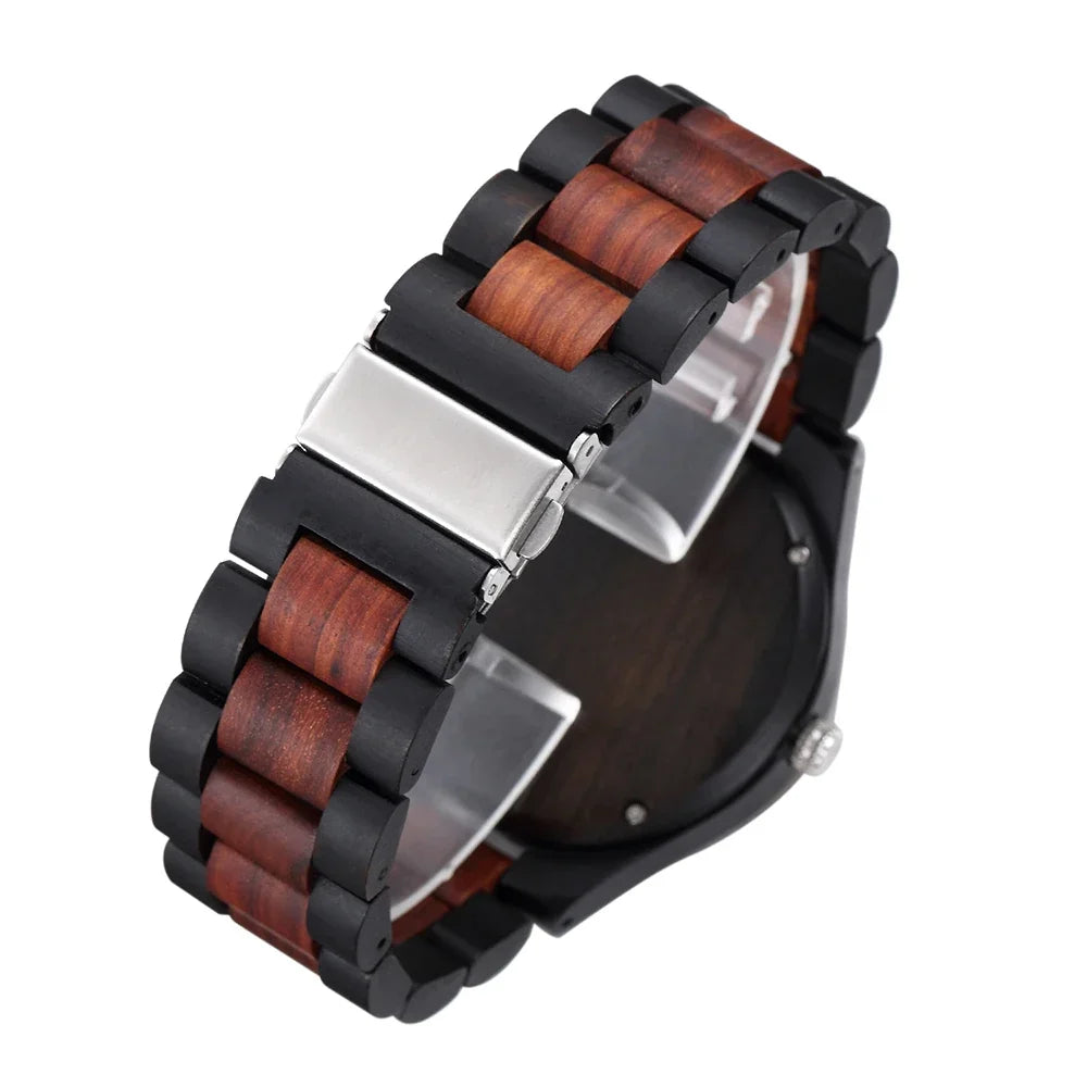Corwin Houten Kwarts Horloge