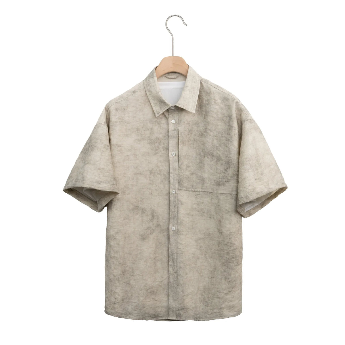 Bayside Zachte Linnen Camp Collar Shirt
