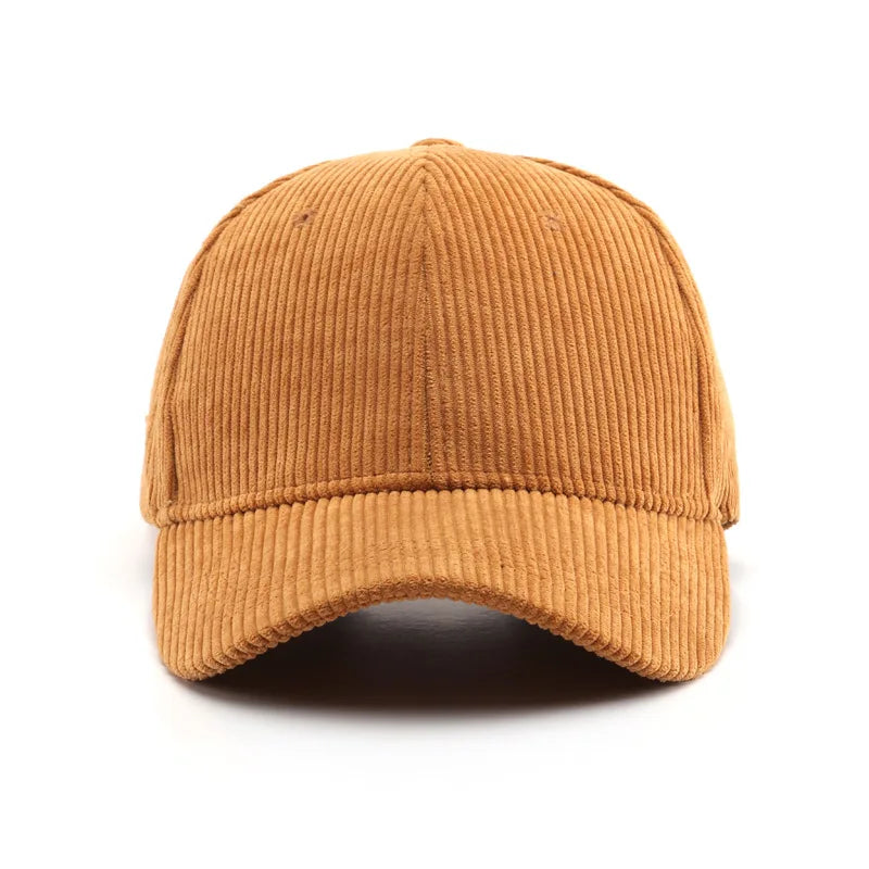 Verstelbare Unisex Katoenen Corduroy Hoed