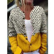 Polly | Chic cardigan met print