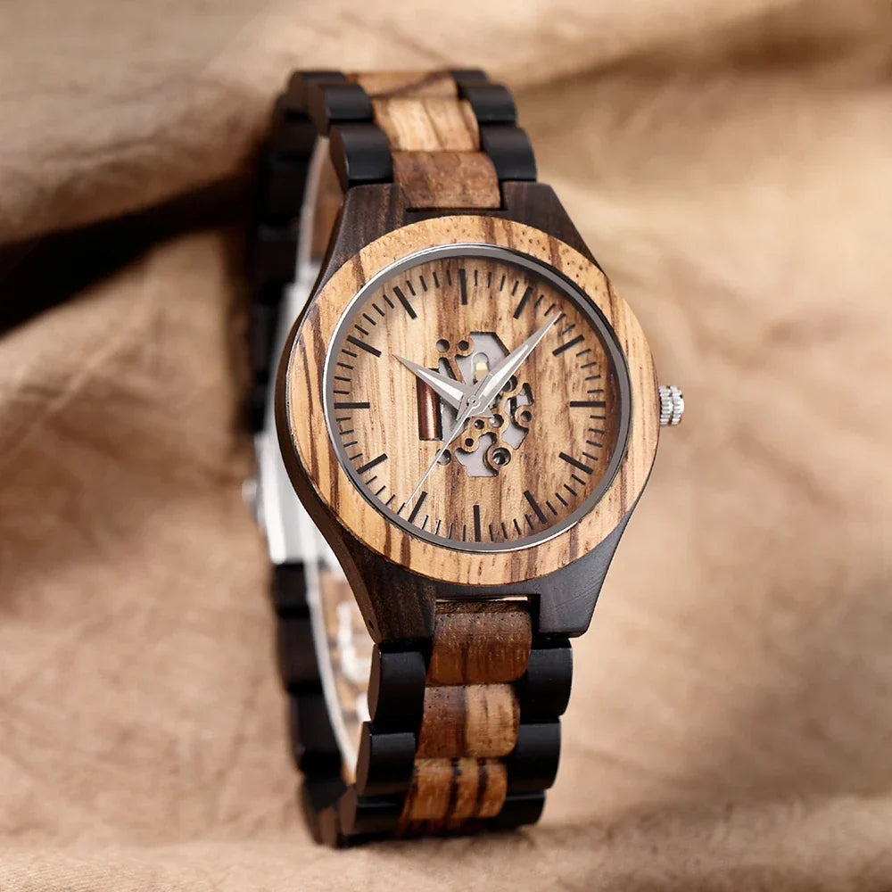Corwin Houten Kwarts Horloge