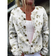 Jonna | Chique cardigan met print