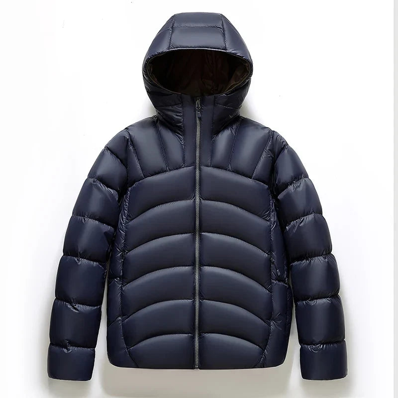 Noordse Witte Dons Puffer Jast