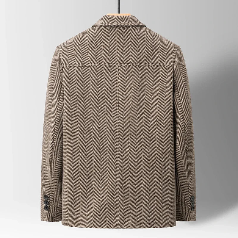 Savile Herringbone Wolcoat