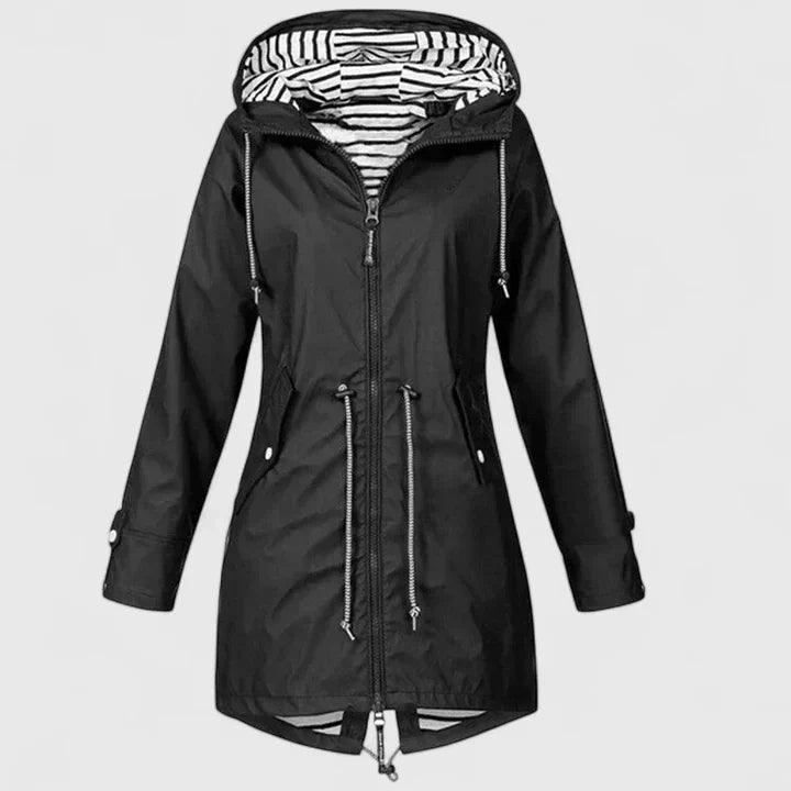 ANYA – STIJLVOLLE HOODED RAIN JACKET