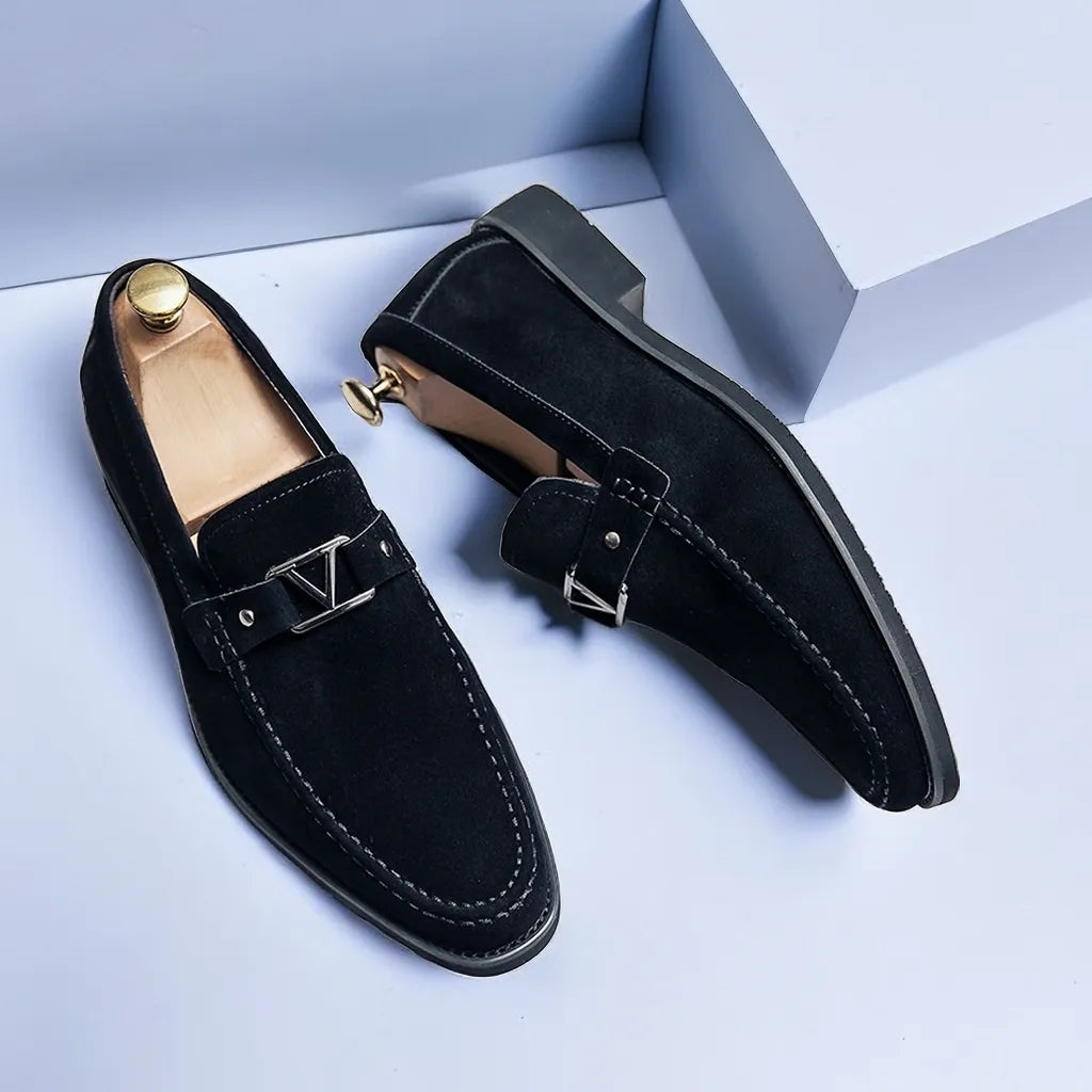 Vellini Classics Handgemaakte Suède Loafers