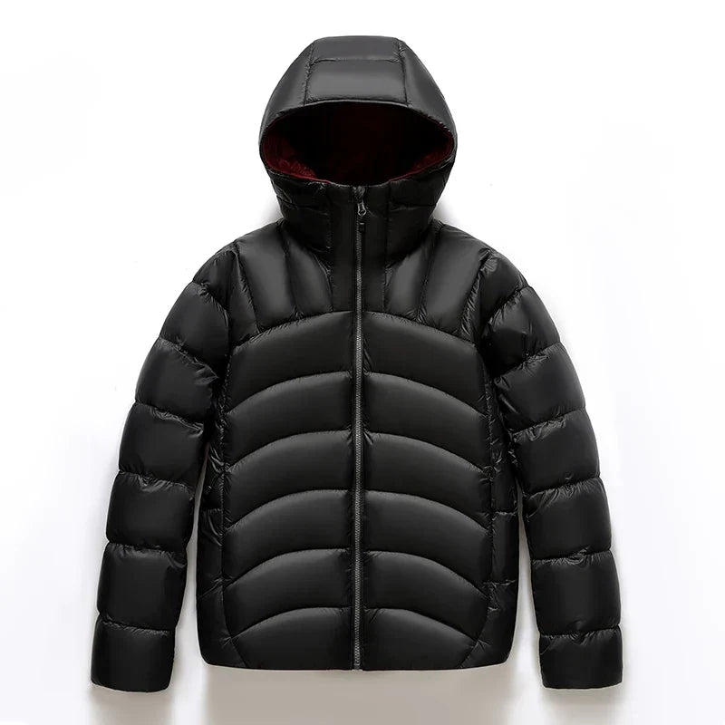 Noordse Witte Dons Puffer Jast
