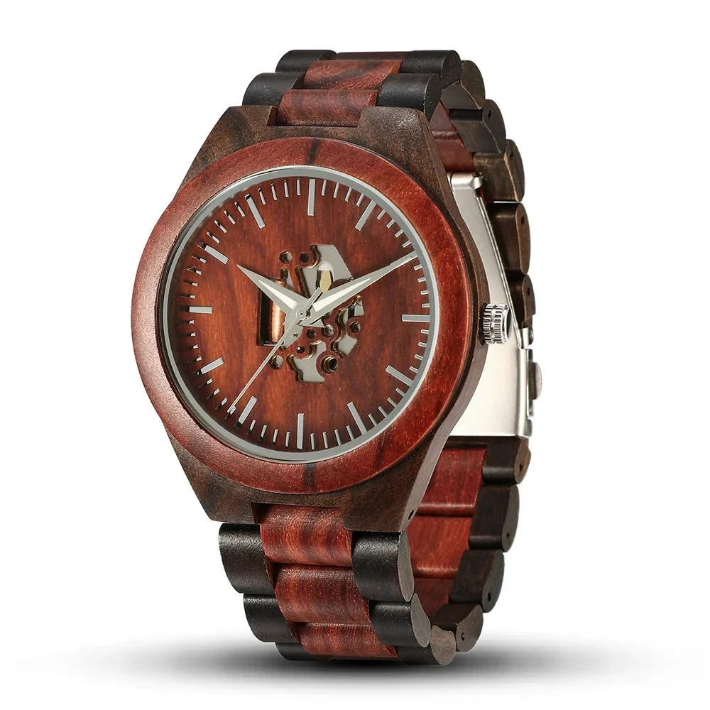 Corwin Houten Kwarts Horloge