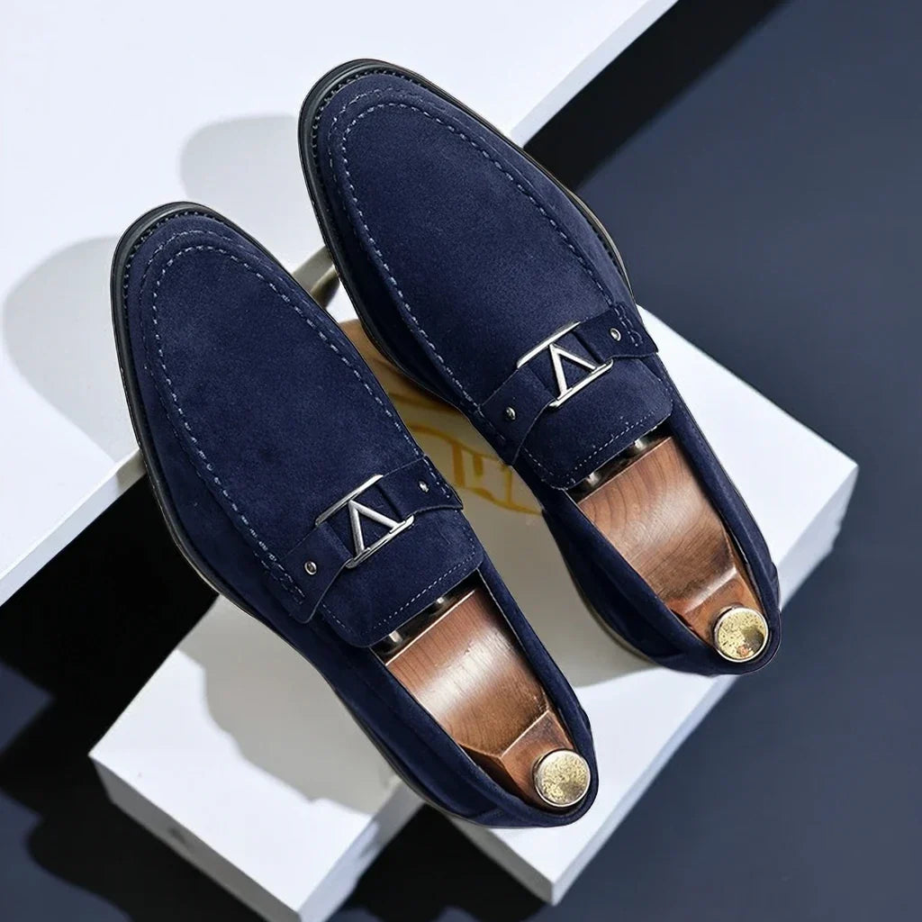 Vellini Classics Handgemaakte Suède Loafers