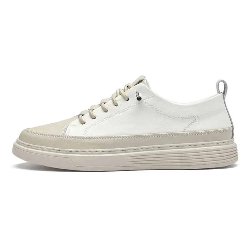 Giuliano Italiaanse Leren Sneakers