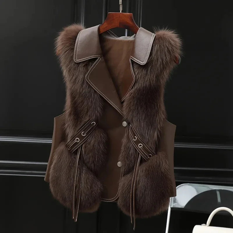 Clara Nep Bont Vest