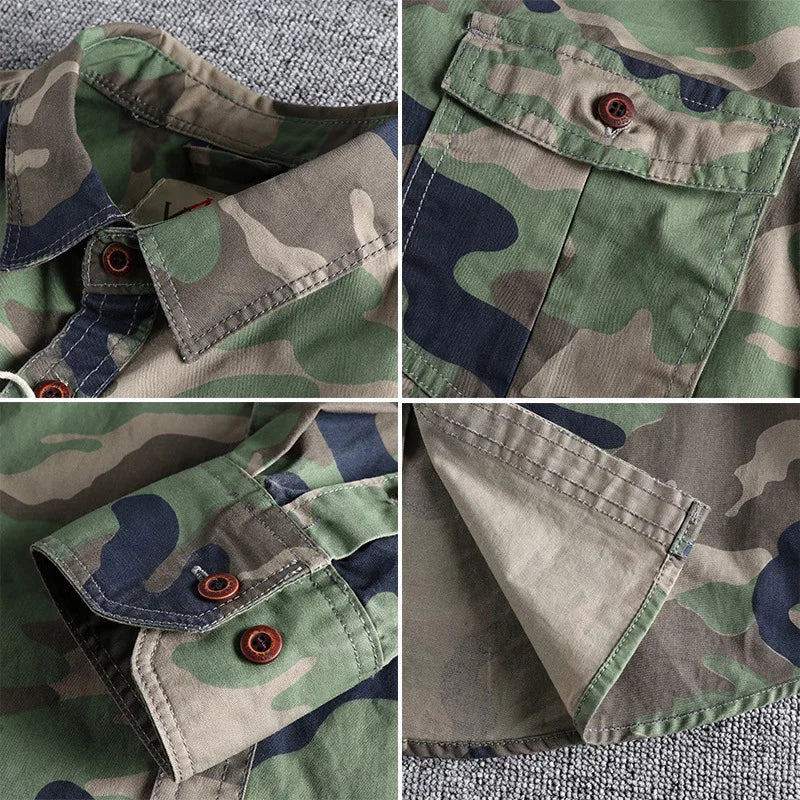Wilderford Camo Stijl Shirt