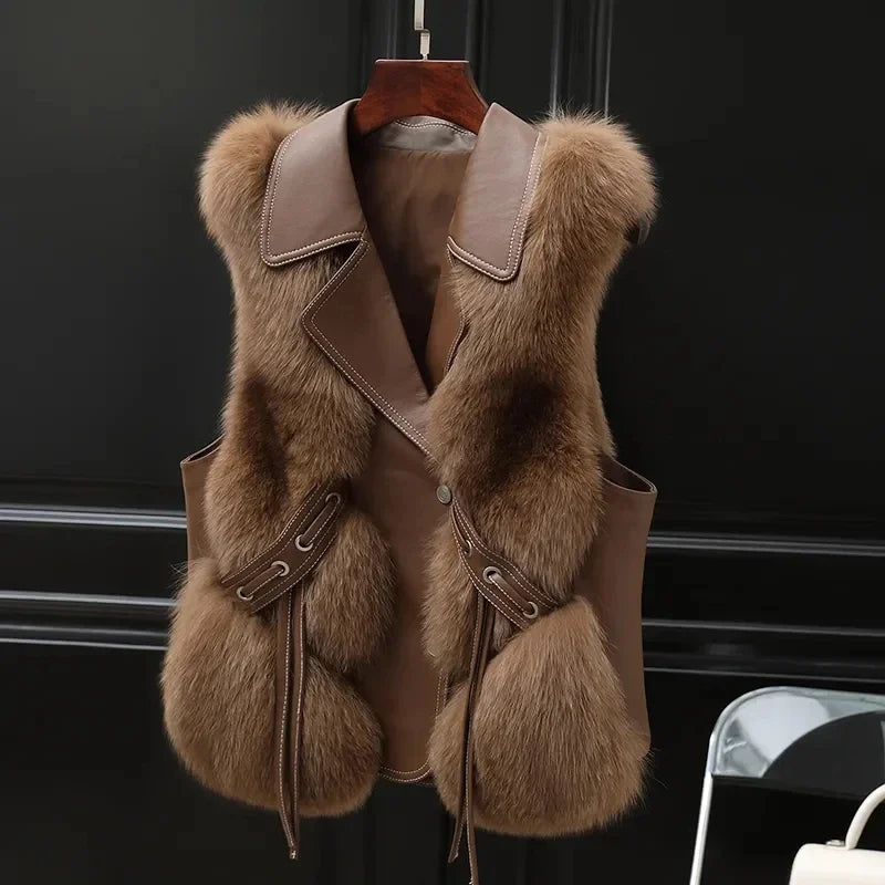 Clara Nep Bont Vest