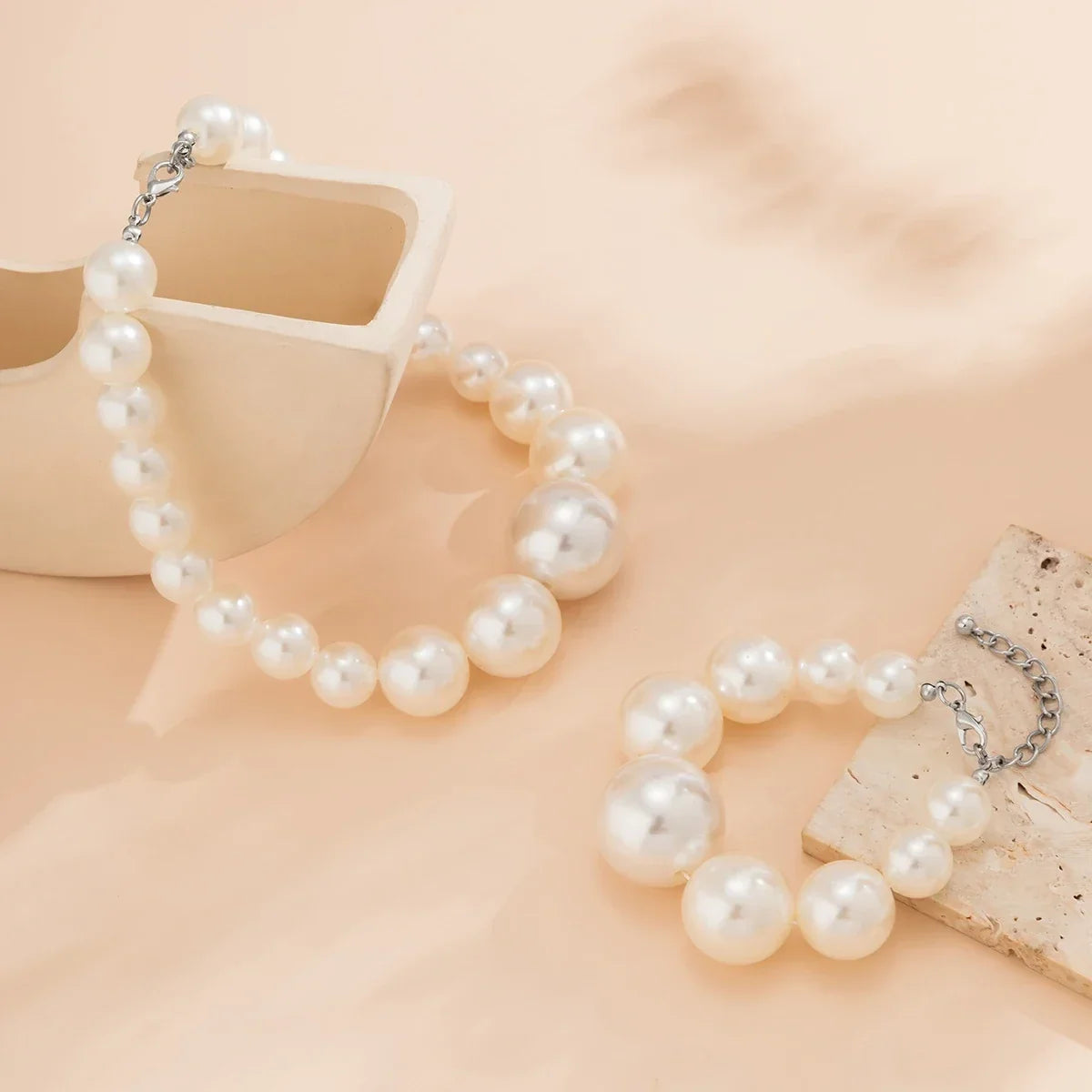 Parel Kralen Sieraden Set