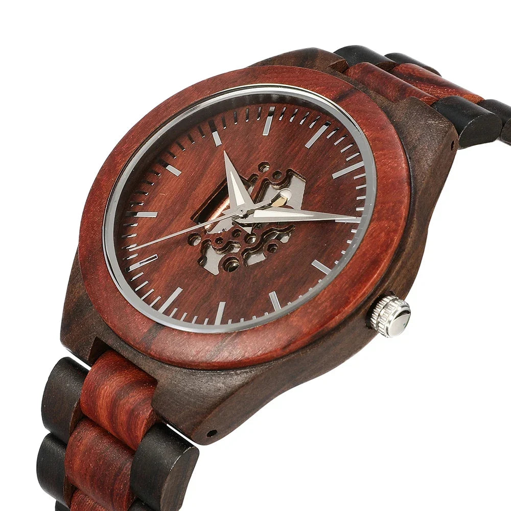 Corwin Houten Kwarts Horloge