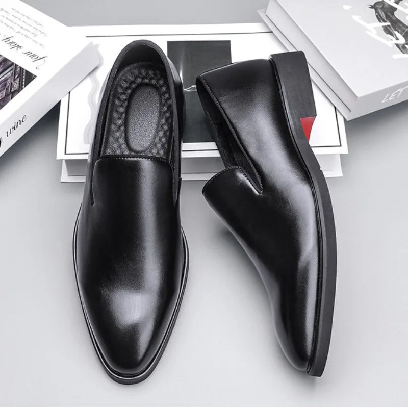 Rosso Leren Loafer