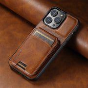 iPhone Leren Portemonnee Hoes