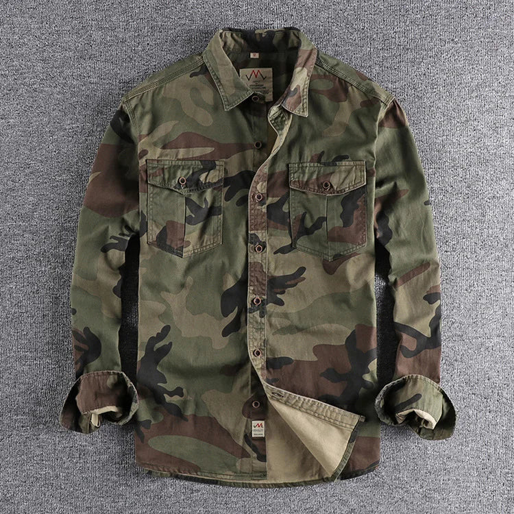 Wilderford Camo Stijl Shirt