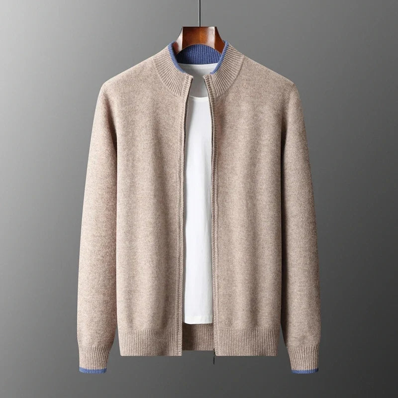 Riku Cashmere Zip Jast