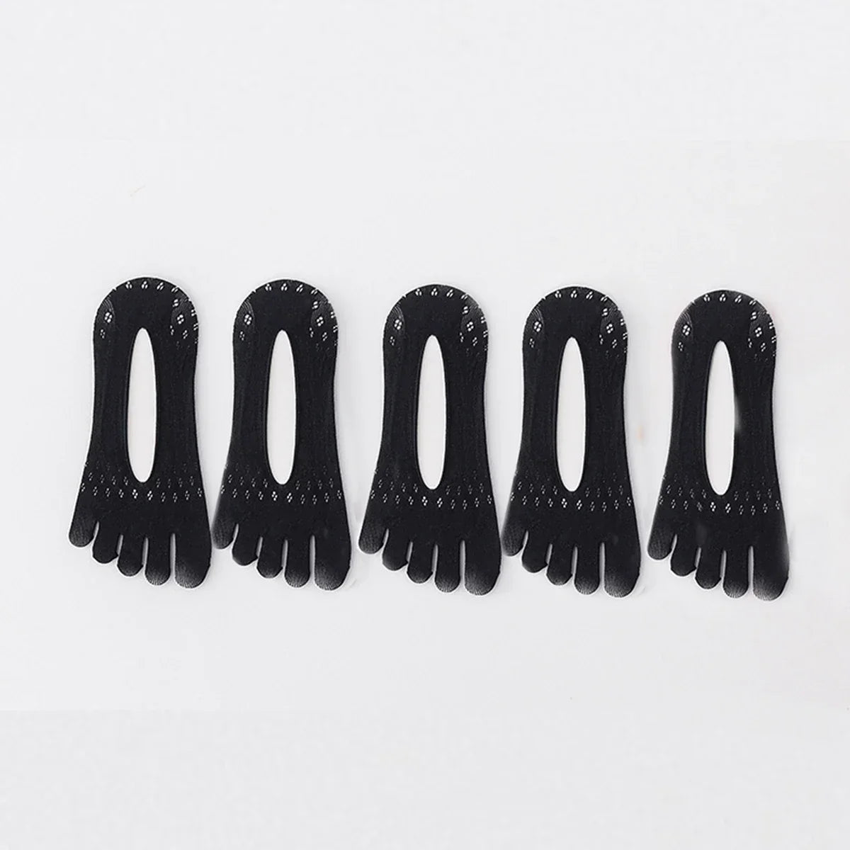 Onzichtbare Ademend Anti-Slip Tenen Sokken