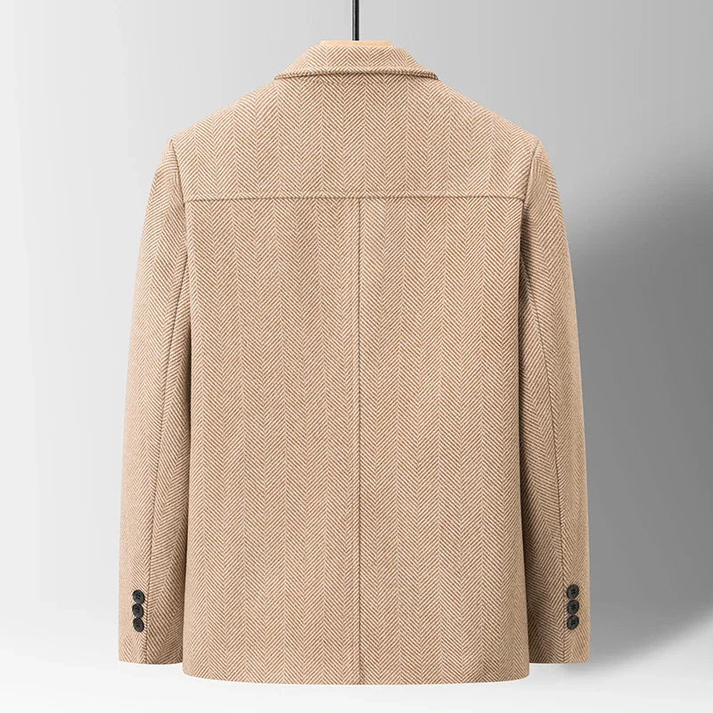 Savile Herringbone Wolcoat