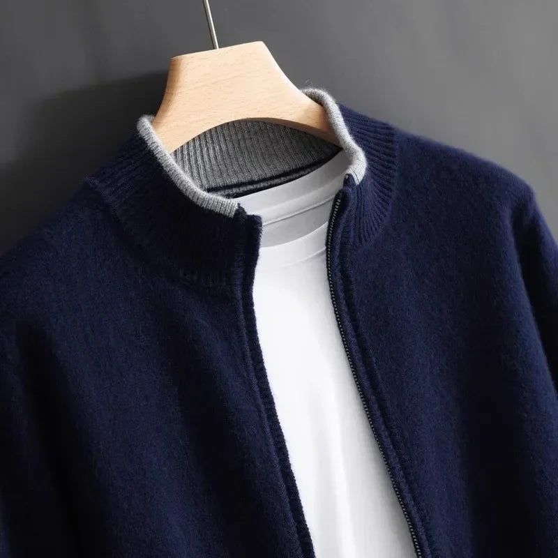 Riku Cashmere Zip Jast