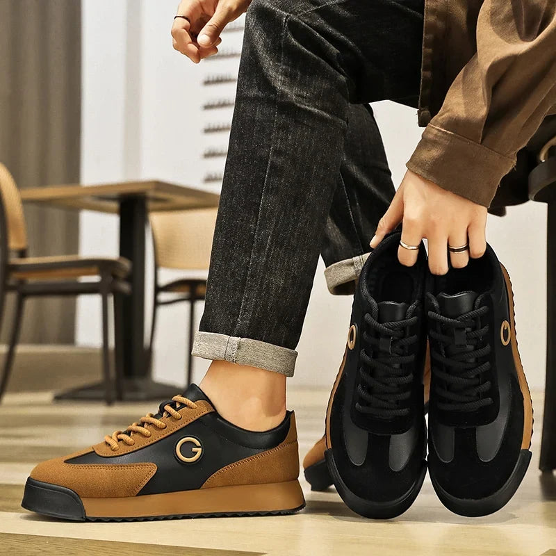 Goldmere Classic Leren Sneakers