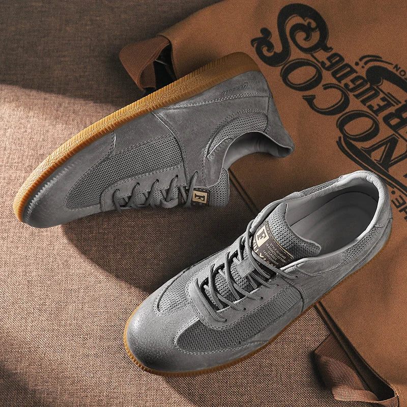 Calvino Italiaanse Echt Lederen Sneakers
