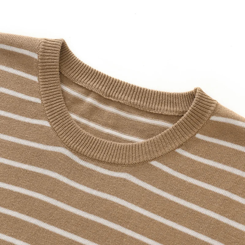 Haru Katoen Gestreepte Shirt
