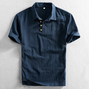 Haru Katoenen Linnen Polo