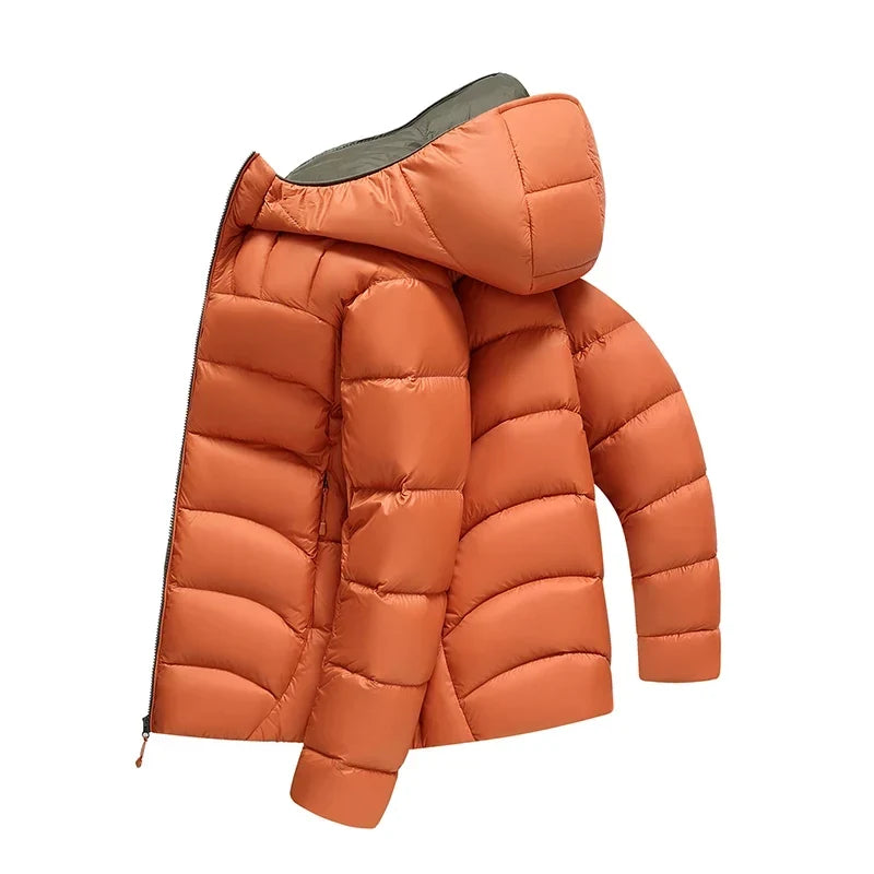 Noordse Witte Dons Puffer Jast