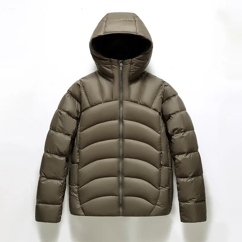 Noordse Witte Dons Puffer Jast