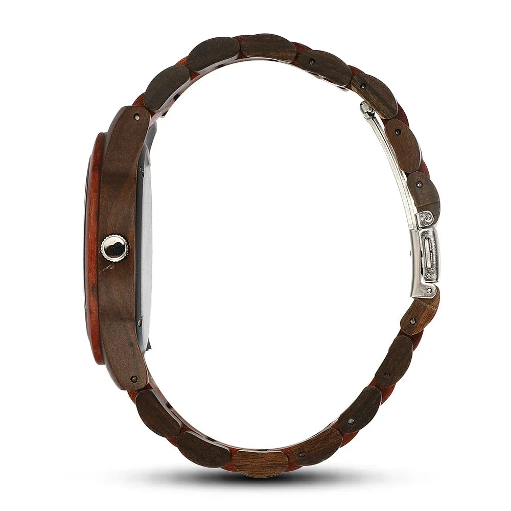 Corwin Houten Kwarts Horloge