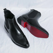 Belucio Leren Chelsea Boots